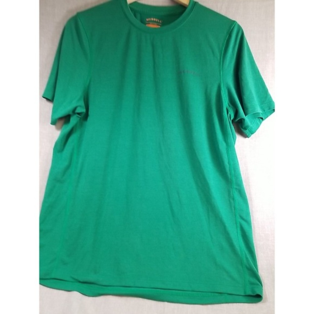 Merrell Mens Green Short  Sleeve T-SHIRT Small T‎ Shirt